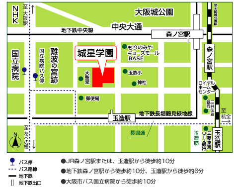 �鐯�w���t�߂̒n�}