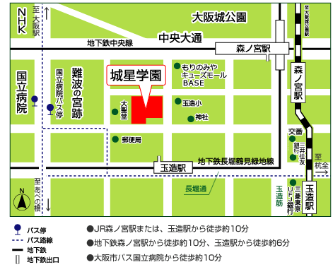�鐯�w���t�߂̒n�}