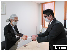 大司教区献金の様子
