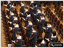 高等学校卒業式②