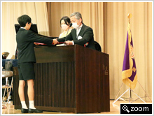小学校卒業式①