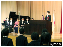 小学校卒業式②