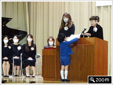 幼稚園卒園式①