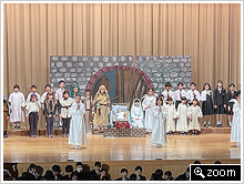 小学校クリスマスページェント①