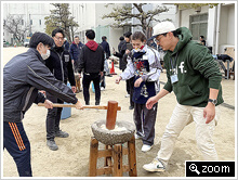 餅つき大会⑤
